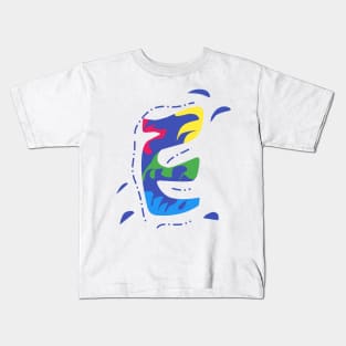 Letter E Kids T-Shirt